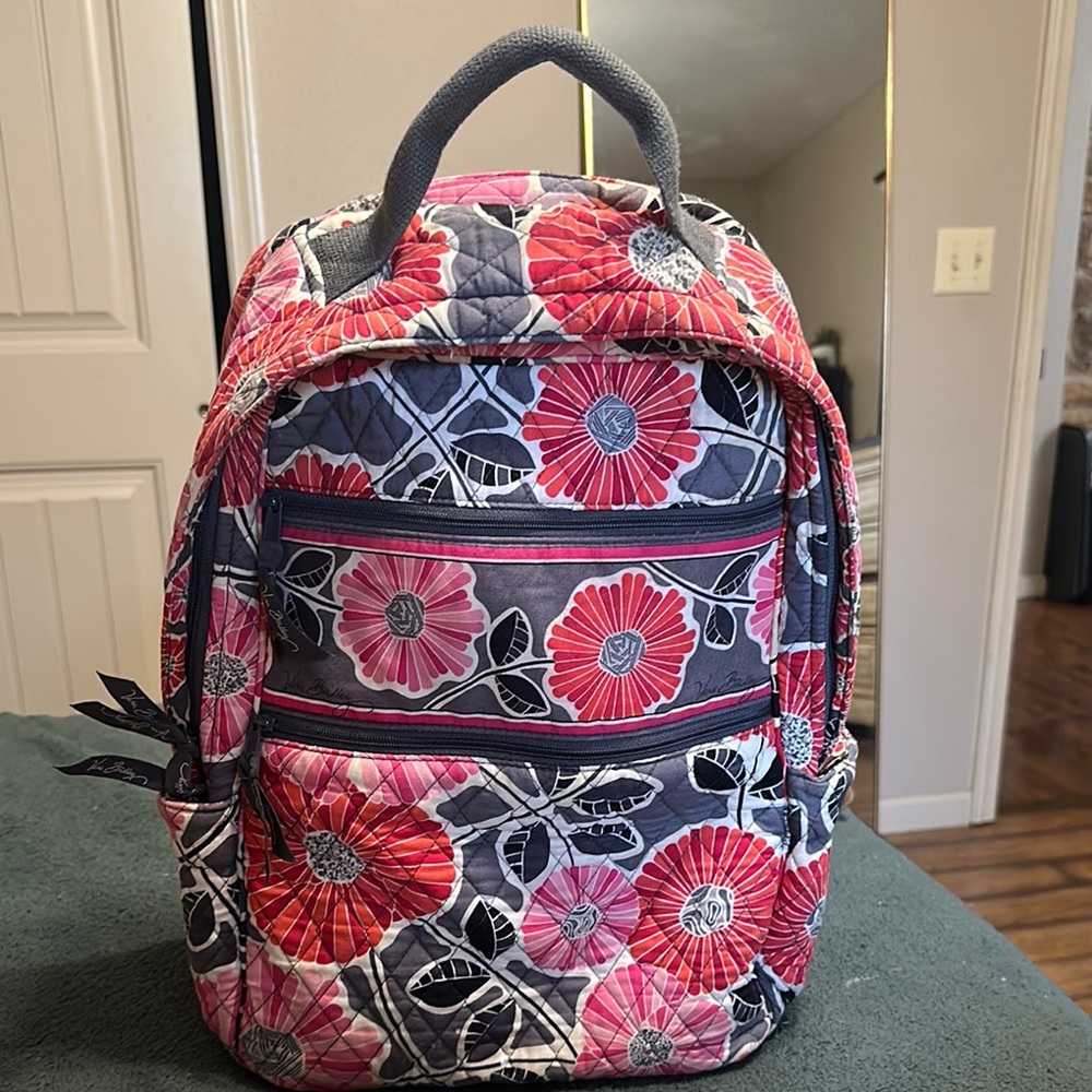 2/$40 Vera Bradley Floral Quilted Backpack